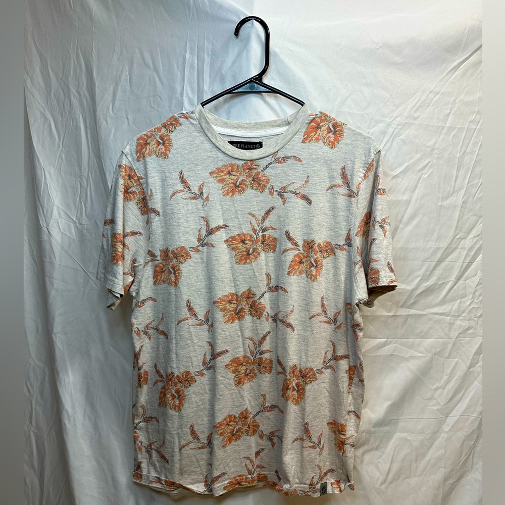 Free Planet Floral Tee